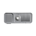 Faucet Silicone Draining Mat Anti-splash Kitchen Sink Non-slip Soap Mat, Size: Large(Deep Gray)