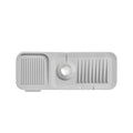 Faucet Silicone Draining Mat Anti-splash Kitchen Sink Non-slip Soap Mat, Size: Large(Light Gray)