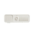 Faucet Silicone Draining Mat Anti-splash Kitchen Sink Non-slip Soap Mat, Size: Extra Large(Beige)