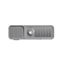 Faucet Silicone Draining Mat Anti-splash Kitchen Sink Non-slip Soap Mat, Size: Extra Large(Deep Gray)