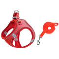TM050 Pet Chest Strap Vest Type Breathable Reflective Traction Rope XS(Red)