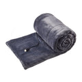 Low Voltage 5V USB Home Portable Small Electric Blanket, Width: 160x80cm(Grey)