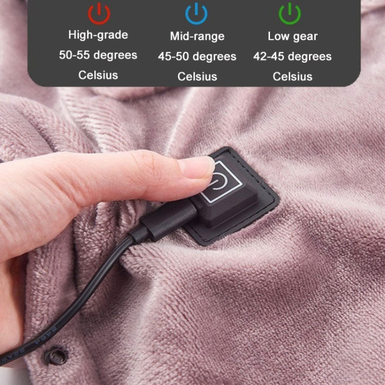 Low Voltage 5V USB Home Portable Small Electric Blanket, Width: 160x80cm(Yellow)