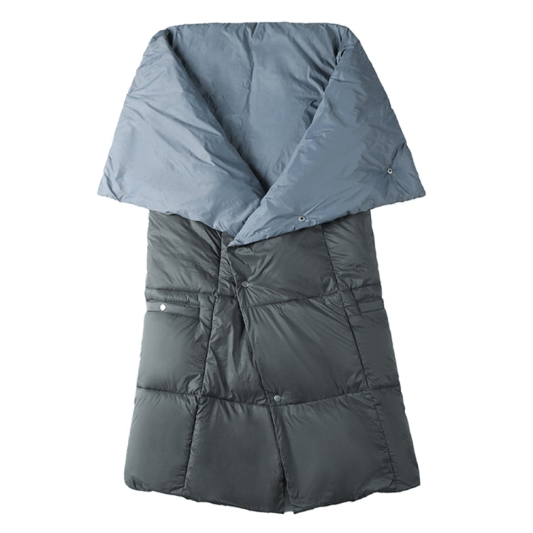 Multifunctional Heating Blanket USB Electric Blanket Outdoor Warm Electric Heating Shawl(Gray)