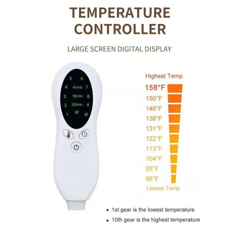 FY-001 Multi-level Temperature Adjustment Timing Warm Electric Blanket , Size: 50x100cm(US Plug)