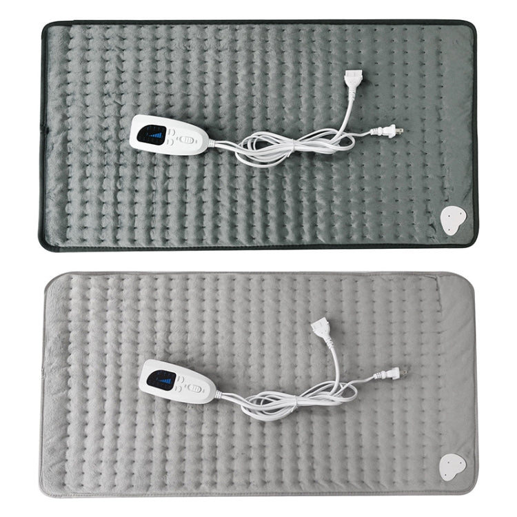 Home Physiotherapy Heating Pad Electric Heating Blanket, Size: 60x30cm, Plug Type: AU Plug(Silver Gray)