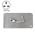 Home Physiotherapy Heating Pad Electric Heating Blanket, Size: 60x30cm, Plug Type: UK Plug(Silver Gray)