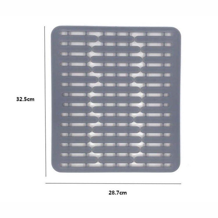 Multi-Functional Silicone Sink Pad Non-Slip Thermal Insulation Drain Pad, Color: Yellow