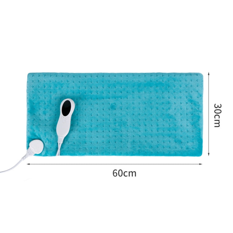 FY-1224 30x60cm Multifunctional Intelligent Temperature Control Timing Electric Blanket, Color: Peacock Blue(UK Plug)