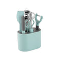 8 PCS / Set Stainless Steel Peeler Kitchen Gadgets Set With Storage Holder