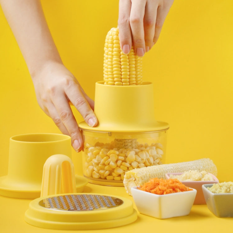 Upgraded Stainless Steel Corn Peeler Household Corn Thresher Vegetable Grinder