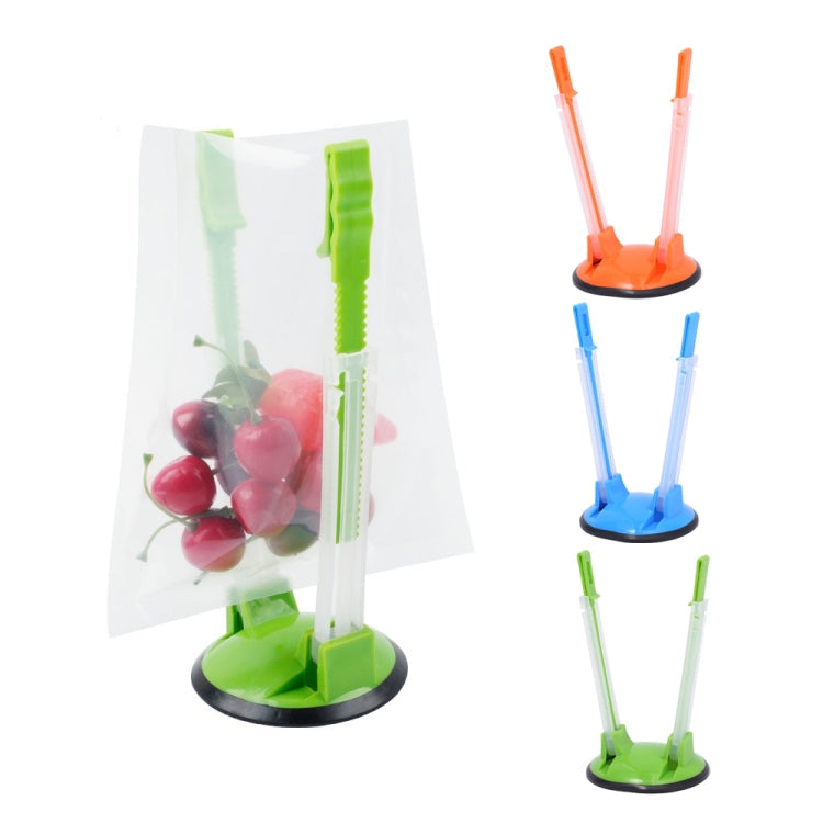 Baggy Rack Holder For Food Prep Bag Plastic Freezer Bag Ziplock Bag Holder Stand(Blue)