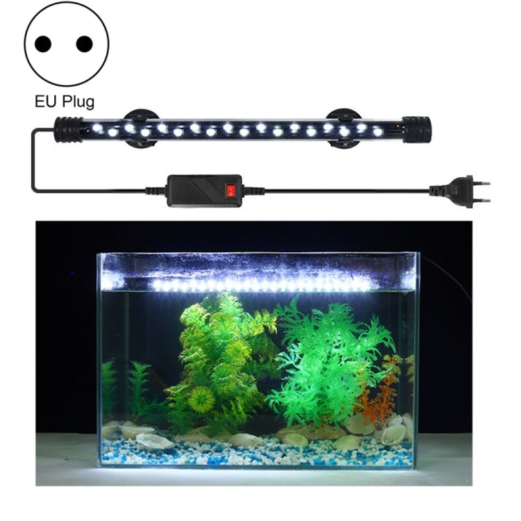 Q30W White Light 90-260V Aquarium Diving Light LED Fish Tank Light(EU Plug)