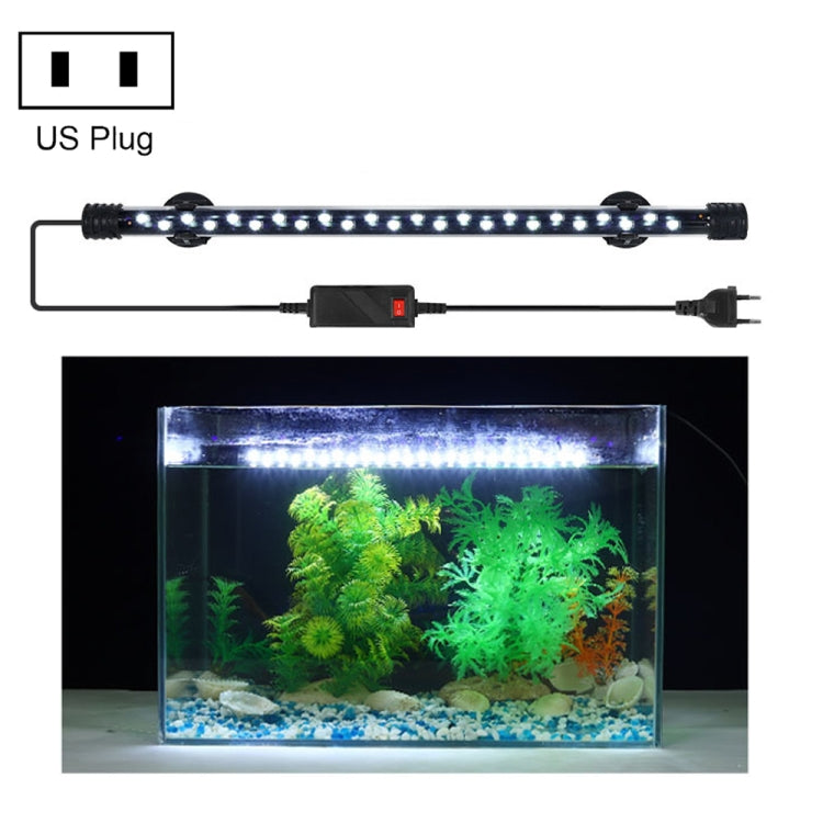 Q50W White Light 90-260V Aquarium Diving Light LED Fish Tank Light(US Plug)