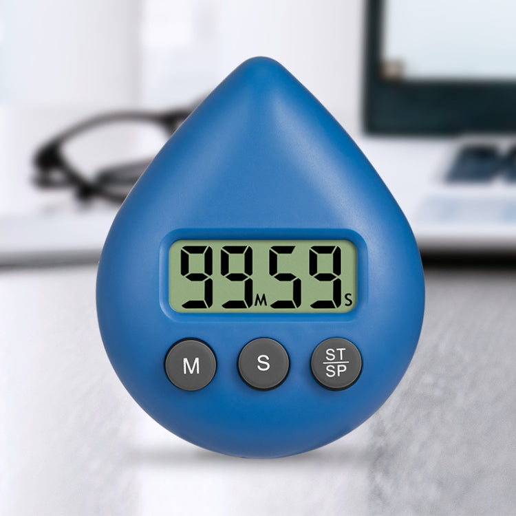 Water Drop Electronic Timer Student Learning Reminder(Blue)