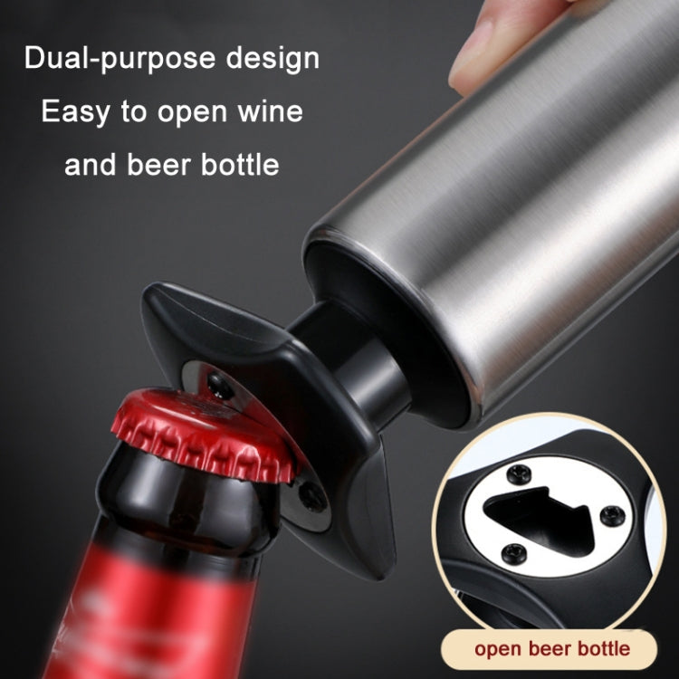 Kitchen Stainless Steel Wine Bottle Opener Household Tools(True Color)