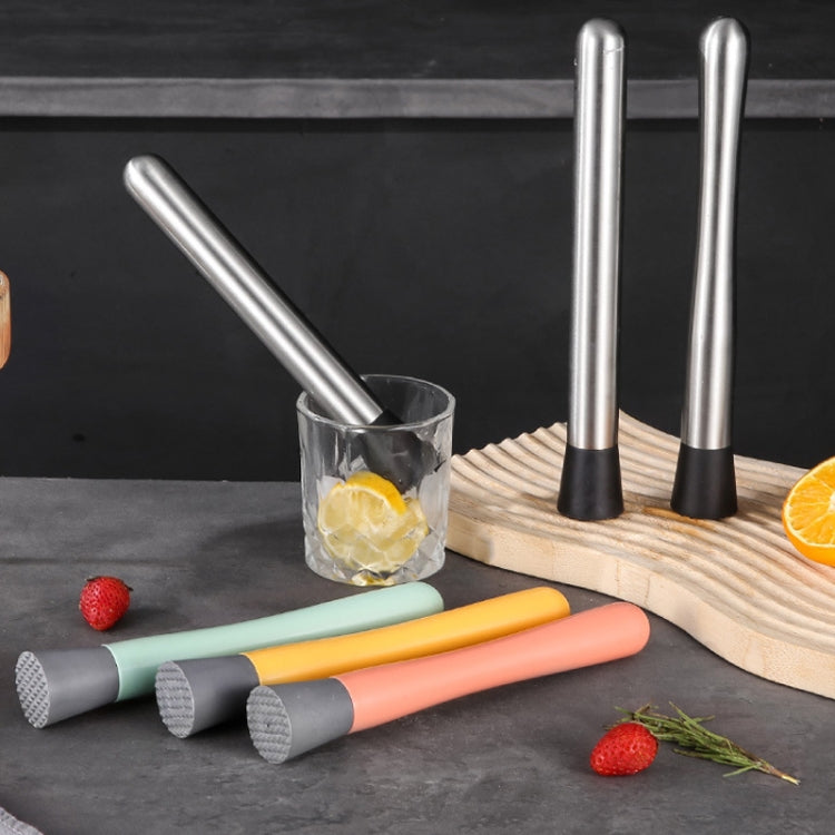Cocktail Lemon Stirrer Bar Crushed Ice Hammer, Specification: Straight 25cm