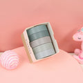5 Boxes Student Printed Hand Account Tape Set(Morandi Basic 2)