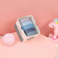 5 Boxes Student Printed Hand Account Tape Set(Morandi Basic 3)