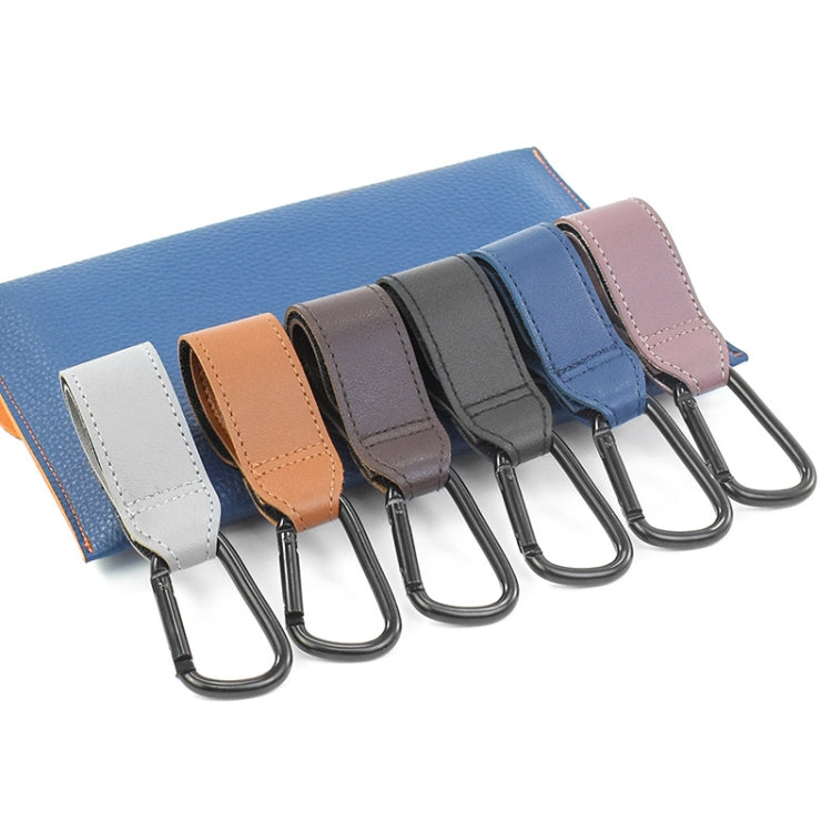 2 PCS Simple Multifunctional Electric Vehicle Bicycle Aluminum Alloy Climbing Buckle(Royal Blue)