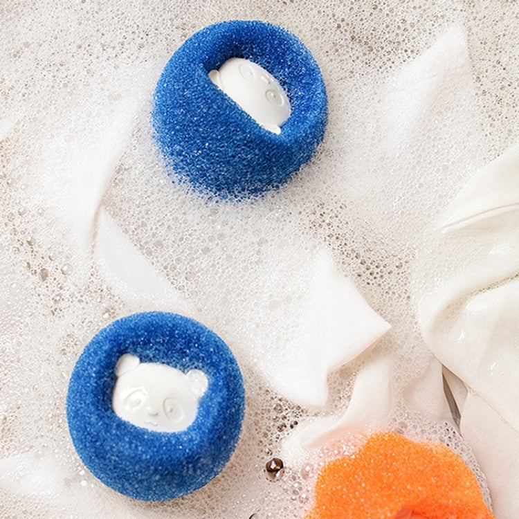 Washing Machine Laundry Ball Decontamination Hair Removal Anti-winding Cleaning Ball(Blue)
