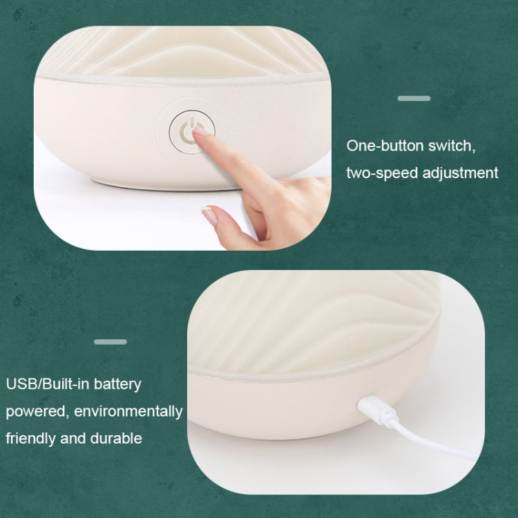FX-039 USB Charging Ambient Light Humidifier Mountain Mini Wireless Humidifier(Green)