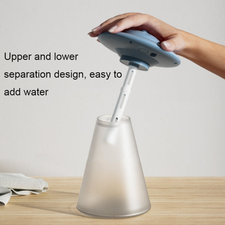 FX-041 USB Charging UFO Shape Night Light Humidifier(Ivory White)