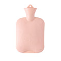 006 1000ml Thickened Explosion-proof Heart Embossed Water Injection Hot Water Bag(C Model Pink)