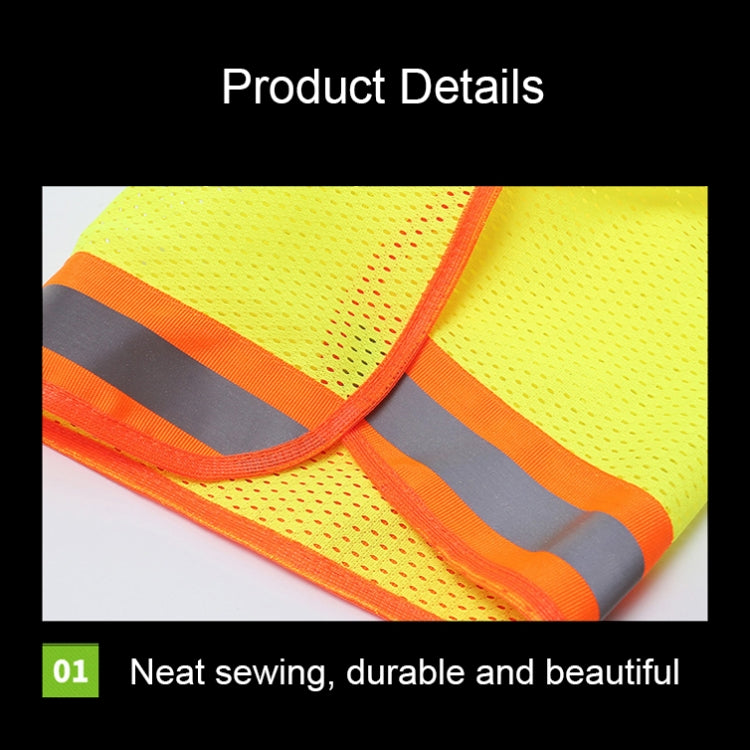 AH-004 Summer Sunscreen Helmet Breathable Reflective Cap Cover without Hat(Fluorescent Yellow)