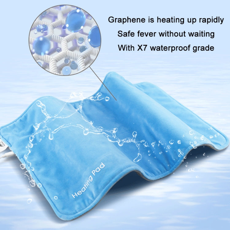 Constant Temperature Physiotherapy Graphene Electric Blanket, Color: Blue