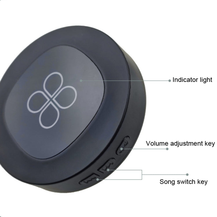R16 1 For 1 Smart Wireless Self-Powered Hotel Home Electronic Call Doorbell(UK Plug White)