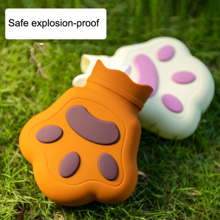 Silicone Microwave Oven Heating Water Injection Hand Bag, Color: Pink