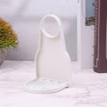 Foldable Laundry Detergent Drip Catcher Tray Cup Holder Soap Dispenser Gadget(White)