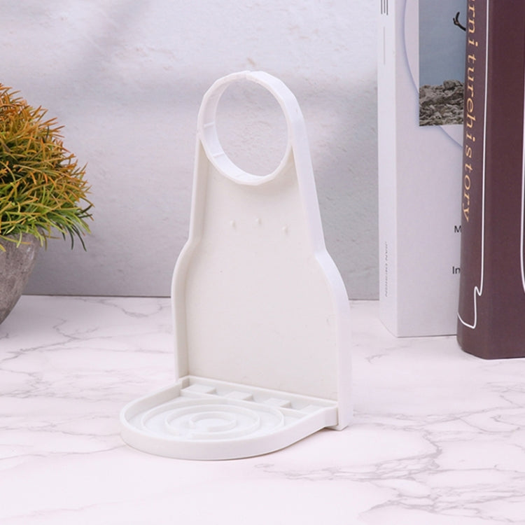 Foldable Laundry Detergent Drip Catcher Tray Cup Holder Soap Dispenser Gadget(White)