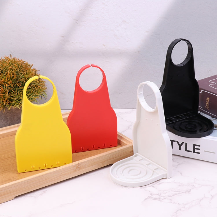 Foldable Laundry Detergent Drip Catcher Tray Cup Holder Soap Dispenser Gadget(Red)