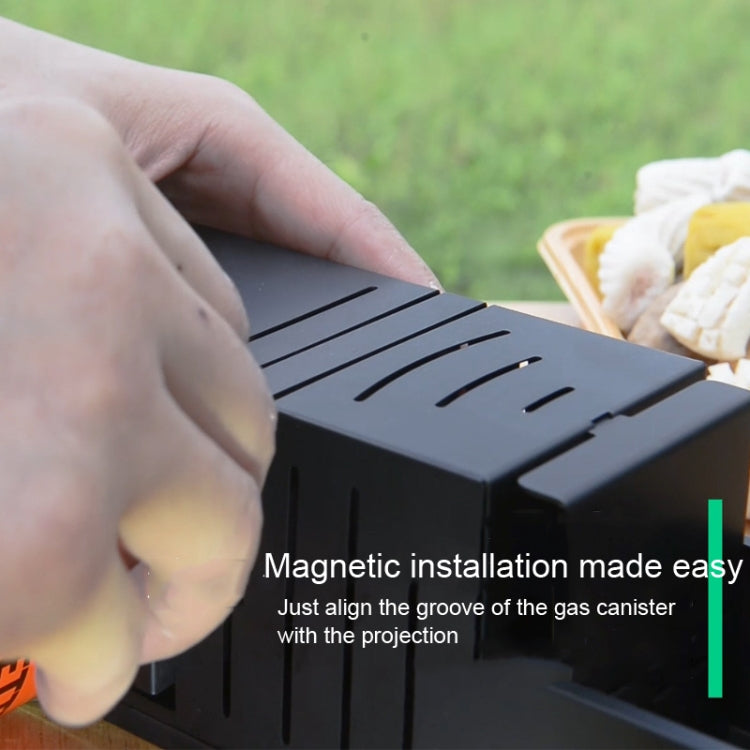 Integrated Folding Cassette Oven Outdoor Camping Stoves Gas Barbecue