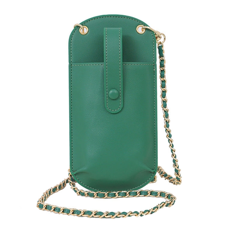 Portable Cell Phone Small Bag Mini Shoulder Crossbody Bag(Green)