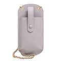 Portable Cell Phone Small Bag Mini Shoulder Crossbody Bag(Grey)