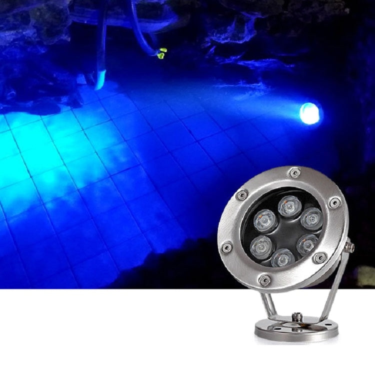 LED Underwater Light Pool Fish Pond Fountain Waterproof Landscape Light 24W(Yellow)
