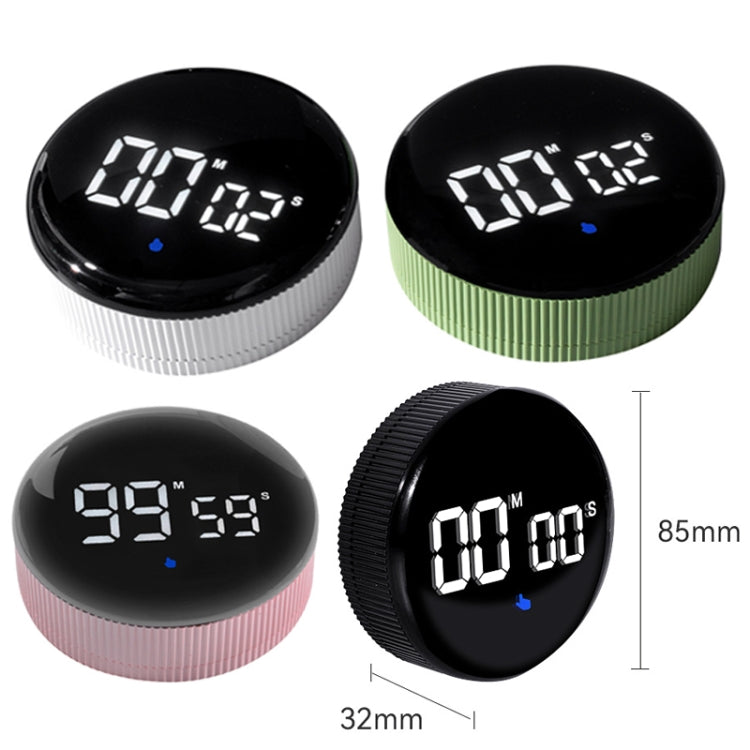 GS-302 Large Screen LED Electronic Rotating Kitchen Timer(Pink)