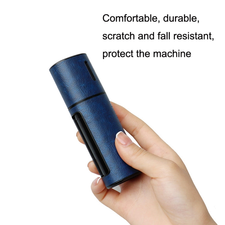 For LILHYBRID2.0 E-Cigarette Anti-fall Leather Protective Case(Black)