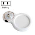Fresh Warm Cup Pad Water Cup Drink Insulated And Constant Temperature Coaster, US Plug(White)
