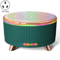 Ultrasonic Aromatherapy Diffuser Humidifier Essential Oil Diffuser AU Plug(Dark Green)
