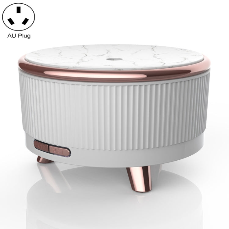 Ultrasonic Aromatherapy Diffuser Humidifier Essential Oil Diffuser AU Plug(White Moon)