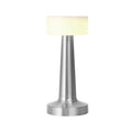 Touch Wireless Charging Desk Lamp Atmosphere Night Lamp(Silver)