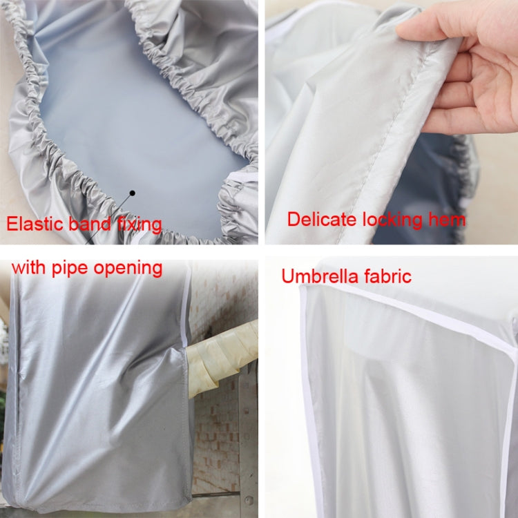 Outdoor Air Conditioning Cover Waterproof Dust Cover Rainproof Cover,Size: XL 100 x 41 x 80cm