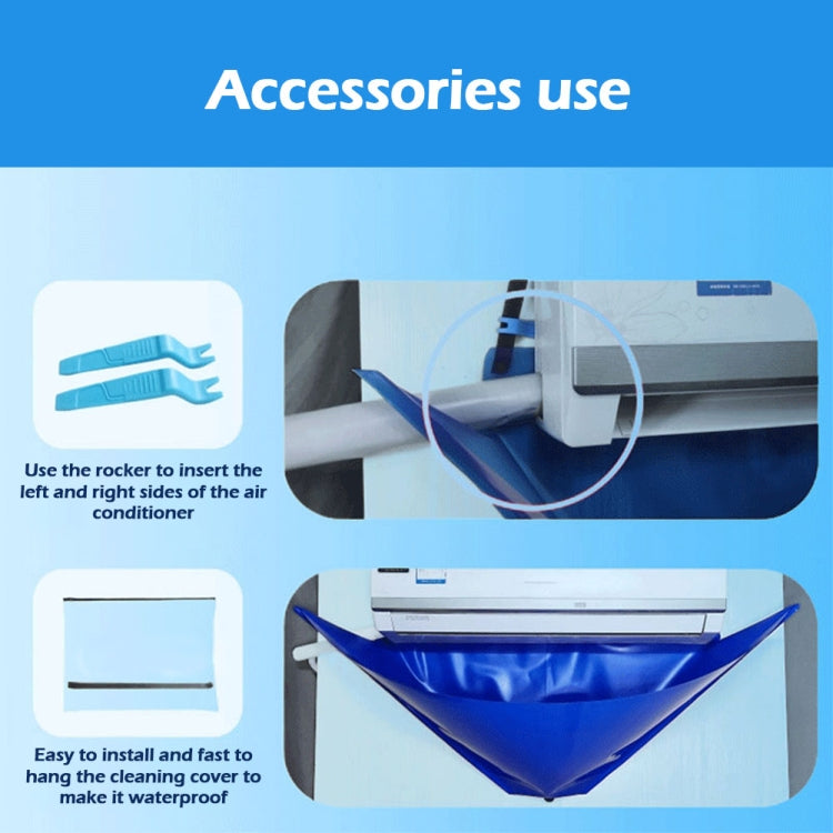 6 In 1 Air Conditioner Cleaning Cover Portable Split Air Conditioning Cleaning Bag