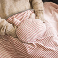 AI-540 72x115cm USB Body Warmer Blanket Office Heater Electric Heating Shawl(Pink Rabbit Stripes)