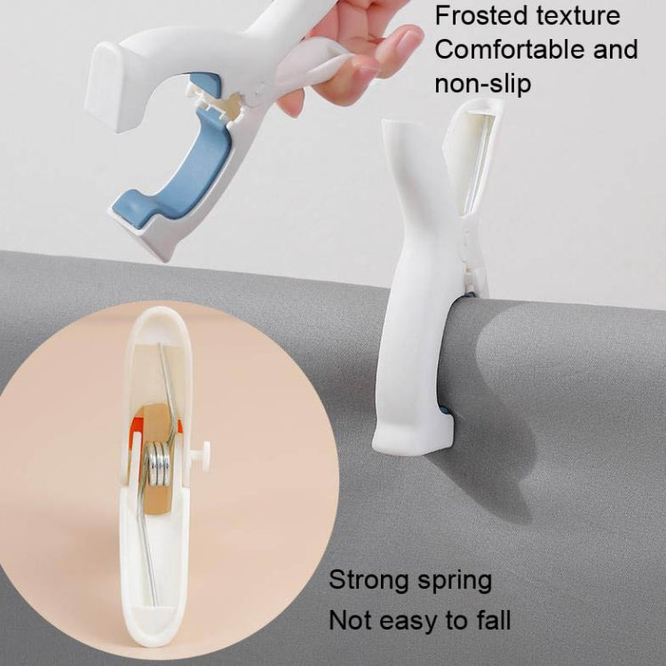 TESBJ001 Drying Quilt Clamp Clothes Windproof Clamp, Size: Large White Orange