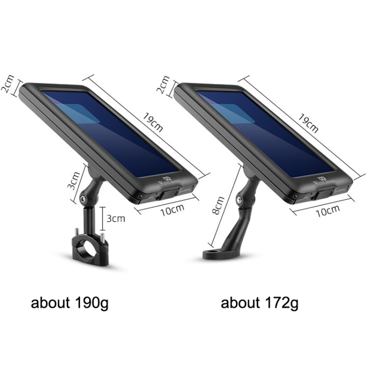 WEST BIKING Mountain Bicycle Riding Shock-proof Fixed Mobile Phone Bracket, Style: Handlebar